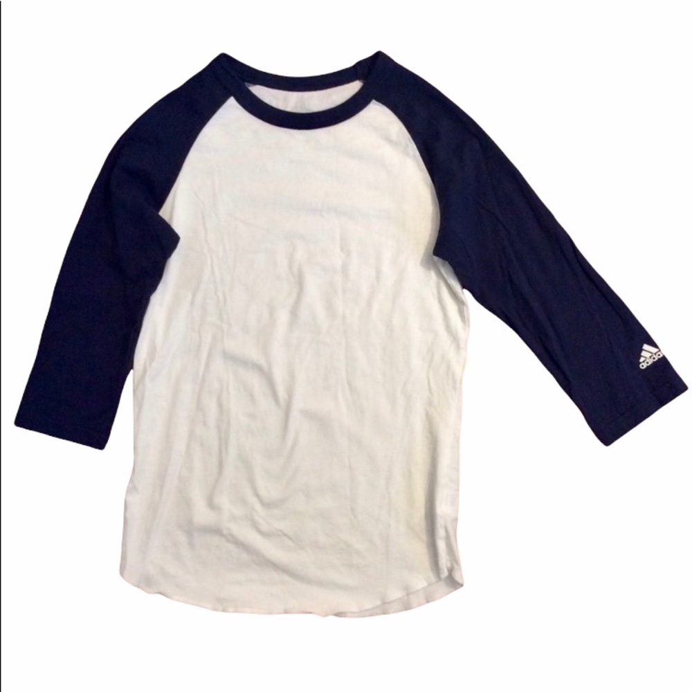 Adidas Baseball ShirtBoys Size L New No T…